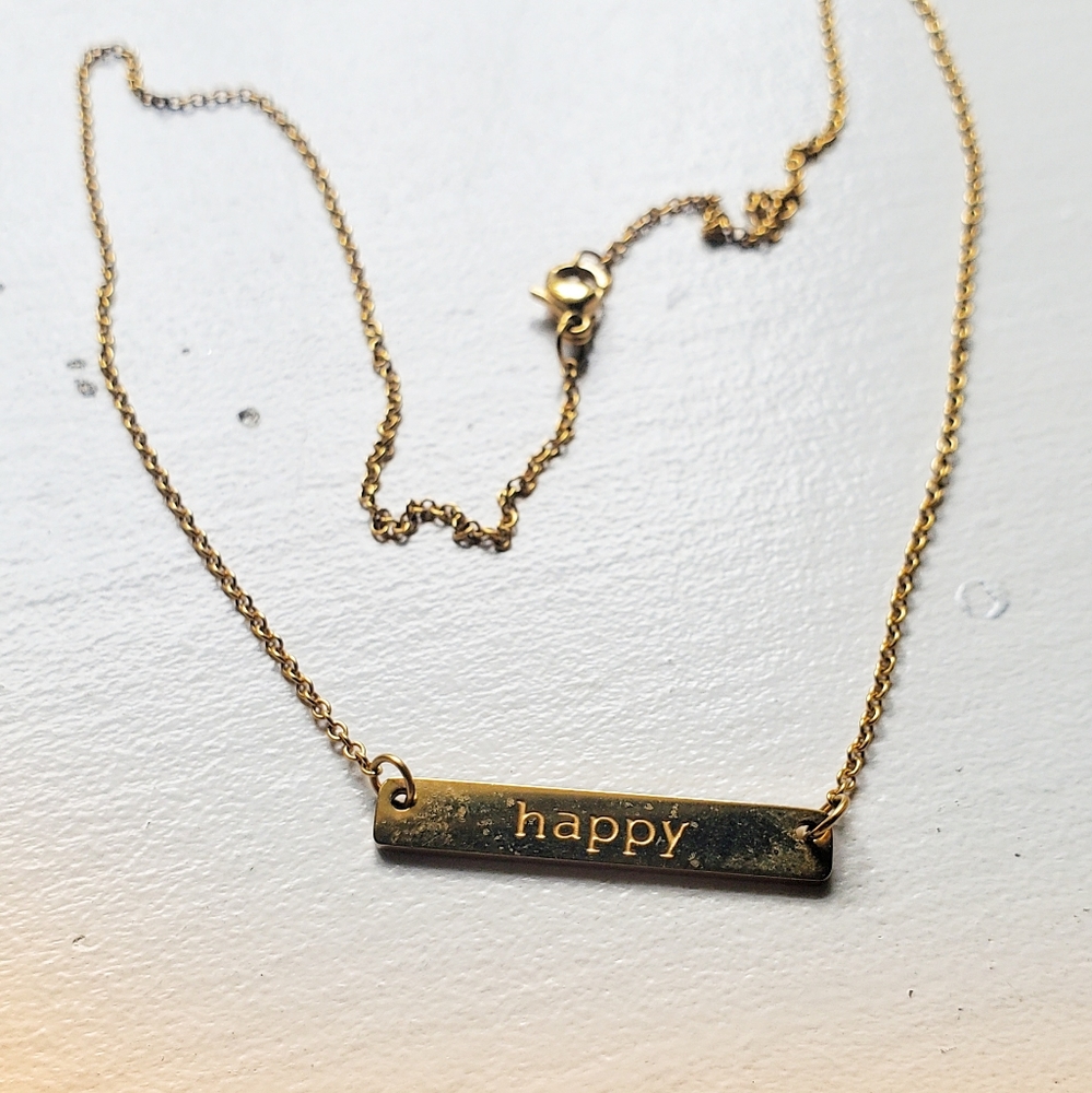Jook and Nona Happy necklace